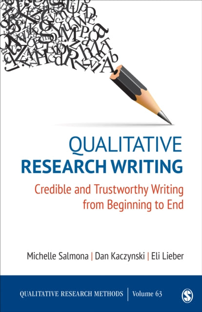 Book cover of: Qualitative Research Writing. By: Michelle Suzanne Salmona