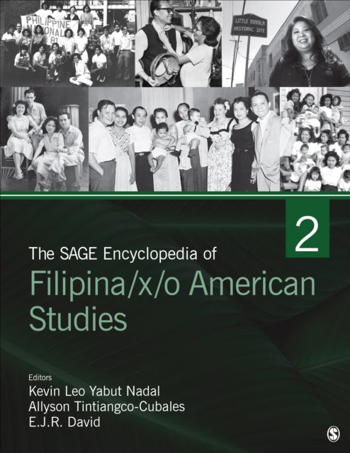 Book cover of: SAGE Encyclopedia of Filipina/x/o American Studies. By: Kevin Leo Yabut Nadal
