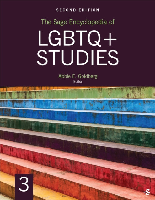 Book cover of: Sage Encyclopedia of LGBTQ+ Studies, 2nd Edition. By: Abbie E. Goldberg