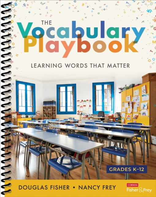 Book cover of: Vocabulary Playbook. By: Douglas Fisher