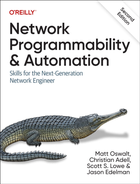 Book cover of: Network Programmability and Automation. By: Matt Oswalt