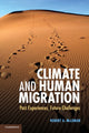 Book cover of: Climate and Human Migration. By: Robert A. McLeman