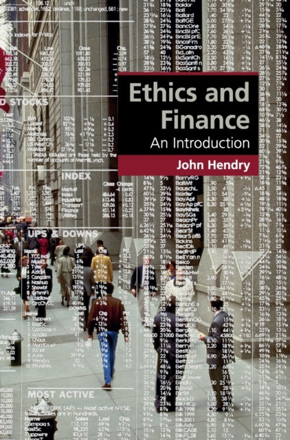 Book cover of: Ethics and Finance
