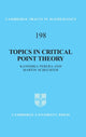 Book cover of: Topics in Critical Point Theory. By: Kanishka Perera