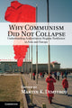 Book cover of: Why Communism Did Not Collapse. By: Martin K. Dimitrov