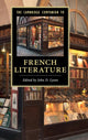 Book cover of: Cambridge Companion to French Literature. By: John D. Lyons