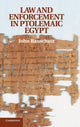 Book cover of: Law and Enforcement in Ptolemaic Egypt