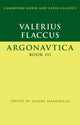 Book cover of: Valerius Flaccus: Argonautica Book III. By: Valerius Valerius Flaccus
