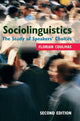 Book cover of: Sociolinguistics. By: Florian Coulmas