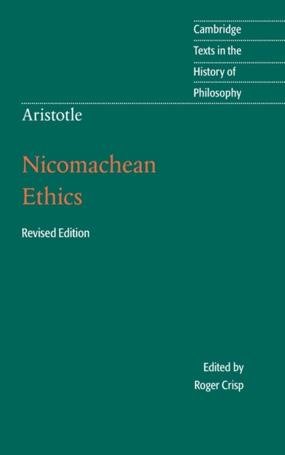 Book cover of: Aristotle: Nicomachean Ethics. By: Roger Crisp