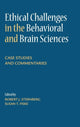 Book cover of: Ethical Challenges in the Behavioral and Brain Sciences. By: Robert J. Sternberg