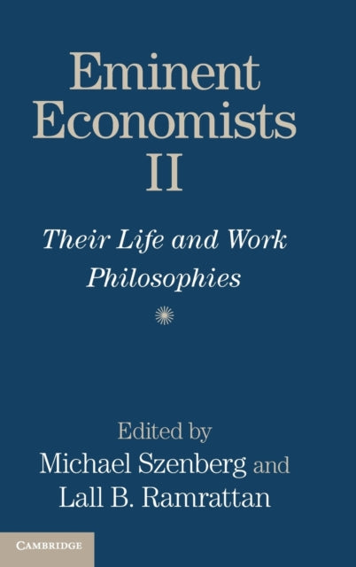 Book cover of: Eminent Economists II. By: Michael Szenberg