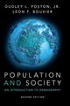 Book cover of: Population and Society. By: Poston, Dudley L., Jr.