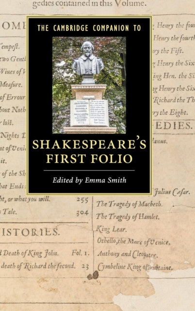 Book cover of: Cambridge Companion to Shakespeare's First Folio. By: Emma Smith
