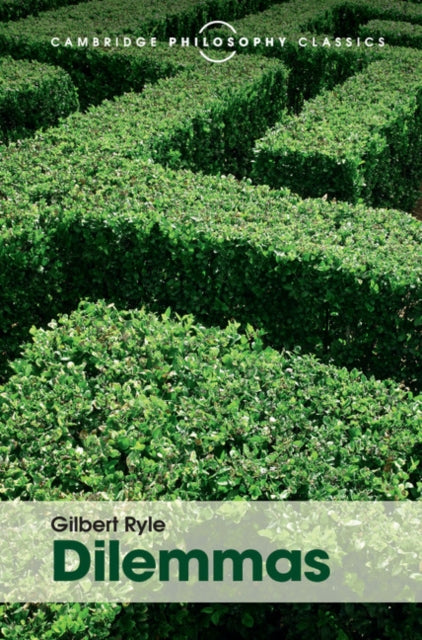 Book cover of: Dilemmas. By: Gilbert Ryle