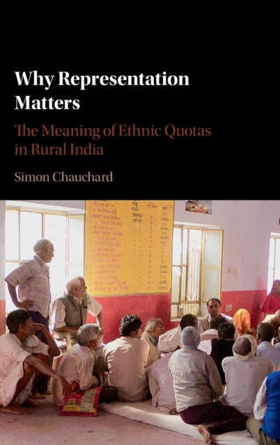 Book cover of: Why Representation Matters. By: Simon Chauchard