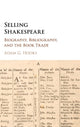 Book cover of: Selling Shakespeare. By: Adam G. Hooks