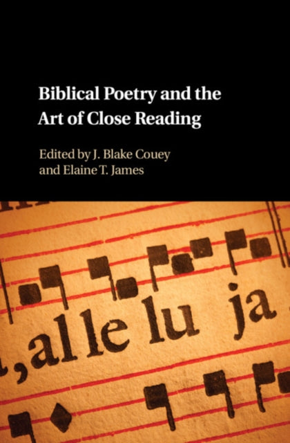 Book cover of: Biblical Poetry and the Art of Close Reading
