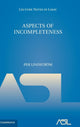 Book cover of: Aspects of Incompleteness. By: Per Lindström