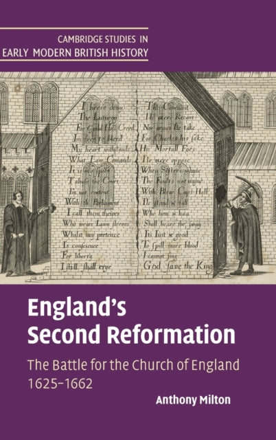 Book cover of: England's Second Reformation. By: Anthony Milton