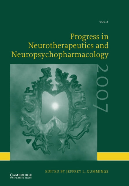 Book cover of: Progress in Neurotherapeutics and Neuropsychopharmacology: Volume 2, 2007. By: Jeffrey L. Cummings