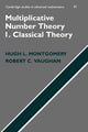 Book cover of: Multiplicative Number Theory I. By: Hugh L. Montgomery