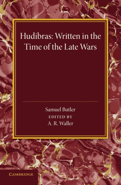 Book cover of: Hudibras. By: Samuel Butler