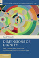 Book cover of: Dimensions of Dignity. By: Jacob Weinrib