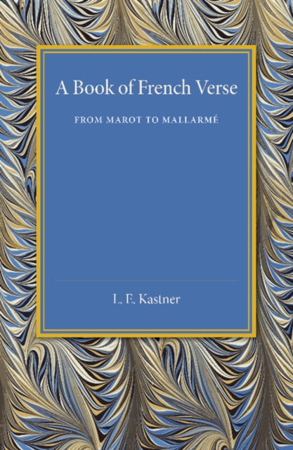 Book cover of: Book of French Verse. By: L. E. Kastner
