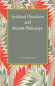 Book cover of: Spiritual Pluralism and Recent Philosophy. By: C. A. Richardson