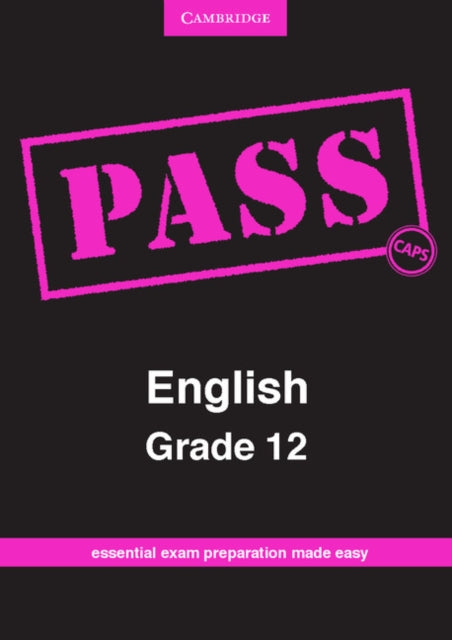 Book cover of: PASS English Grade 12 English. By: Jeanne Maclay-Mayers