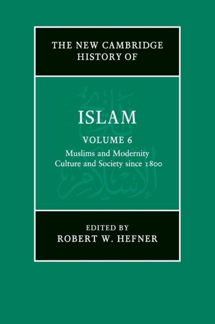 Book cover of: New Cambridge History of Islam: Volume 6, Muslims and Modernity: Culture and Society since 1800. By: Robert W. Hefner