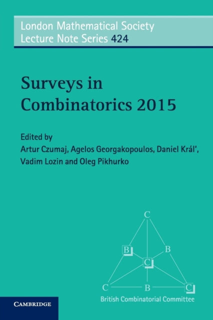 Book cover of: Surveys in Combinatorics 2015. By: Artur Czumaj