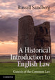 Book cover of: Historical Introduction to English Law. By: Russell Sandberg