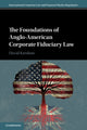 Book cover of: Foundations of Anglo-American Corporate Fiduciary Law. By: David Kershaw