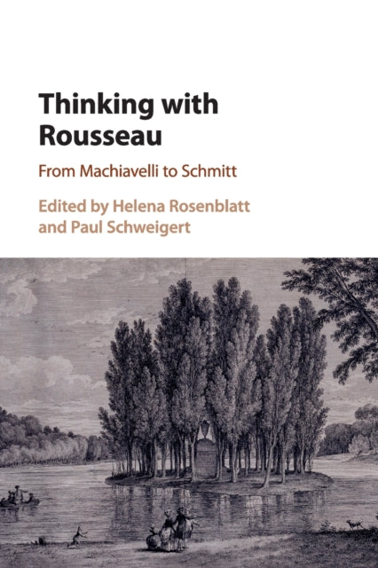 Book cover of: Thinking with Rousseau. By: Helena Rosenblatt