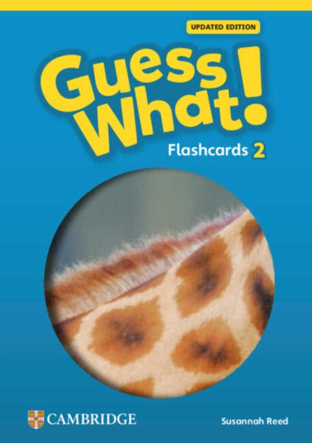 Book cover of: Guess What! Level 2 Flashcards (pack of 91) British English. By: Susannah Reed