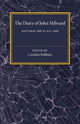 Book cover of: Diary of John Milward. By: John Milward