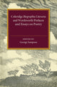Book cover of: Coleridge Biographia Literaria Chapters I–IV, XIV–XXII, Wordsworth Prefaces and Essays on Poetry 1800–1815. By: George Sampson