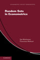 Book cover of: Random Sets in Econometrics. By: Ilya Molchanov