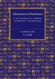 Book cover of: Admissions to Peterhouse. By: E. Ansell