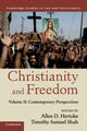Book cover of: Christianity and Freedom: Volume 2, Contemporary Perspectives. By: Allen D. Hertzke