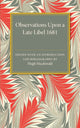 Book cover of: Observations Upon a Late Libel. By: Hugh Macdonald