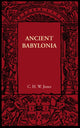 Book cover of: Ancient Babylonia. By: C. H. W. Jones