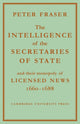 Book cover of: Intelligence of the Secretaries of State. By: Peter Fraser