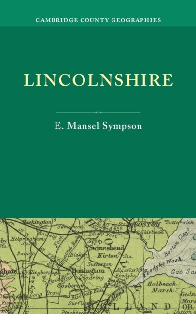 Book cover of: Lincolnshire. By: E. Mansel Sympson