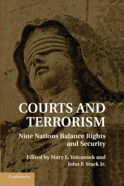 Book cover of: Courts and Terrorism. By: Mary L. Volcansek