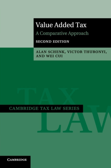 Book cover of: Value Added Tax. By: Alan Schenk