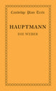 Book cover of: Die Weber. By: Gerhart Hauptmann
