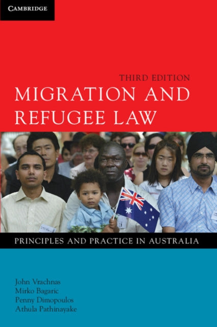 Book cover of: Migration and Refugee Law. By: John Vrachnas